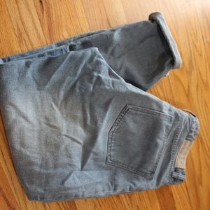WAVEN HIGH-WAISTED MOM JEANS
